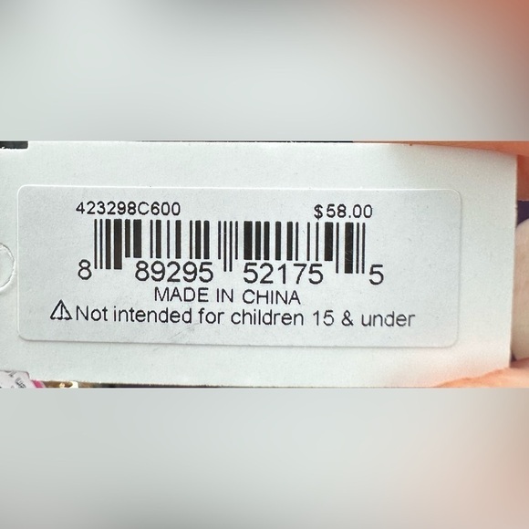 Betsey Johnson XOXO Pearl Red Heart Long Necklace - Picture 5 of 5